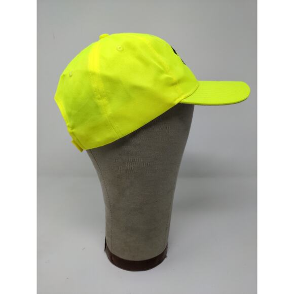 Autographed Friends of the Fox Hat Embroidered Strapback Yellow 2 Signatures - Picture 7 of 12